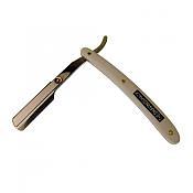 Cut-Throat Straight Razor - White (Uses Replaceable Blades) Cut-Throat Straight Razor - White (Uses Replaceable Blades)