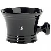 Muhle Traditional Shaving Mug in Black Porcelain Muhle Traditional Shaving Mug in Black Porcelain