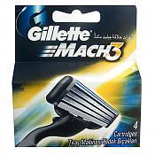 4 Pack of Gillette Mach 3 Razor Blades 4 Pack of Gillette Mach 3 Razor Blades