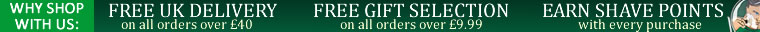 FREE UK delivery on all orders over �40